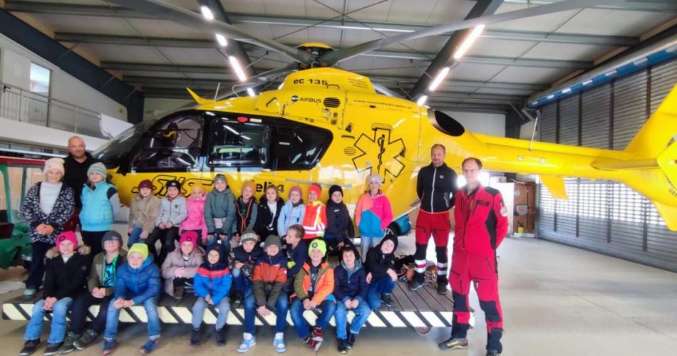 Besuch Flugrettung Kaltenbach 